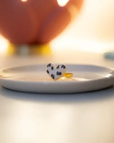 Bague fantaisie léopard